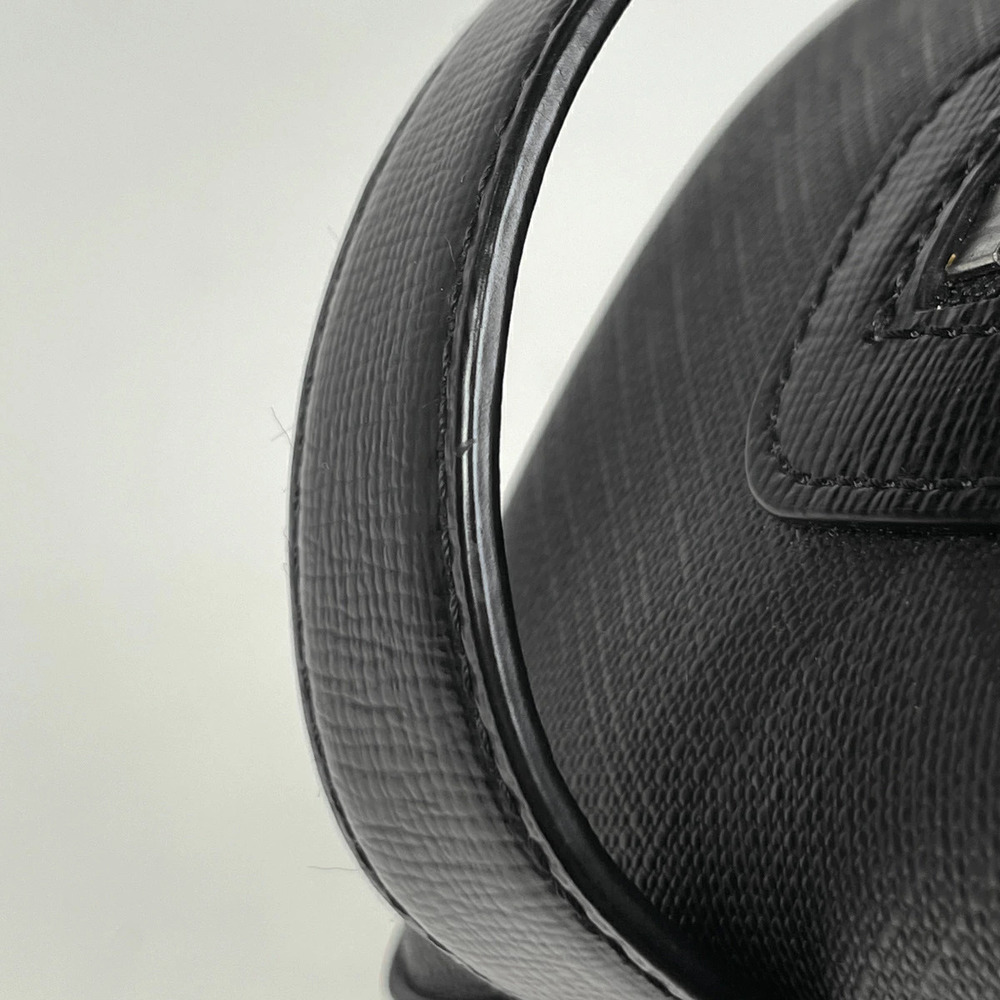 Burberry Check Shoulder Bag Canvas Black - Picture 5 of 6
